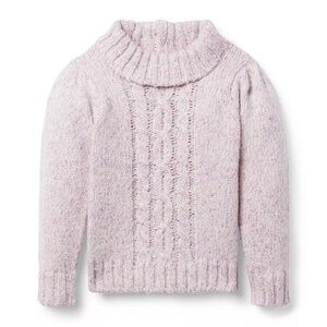 JANIE and JACK Cable Knit Marled Sweater